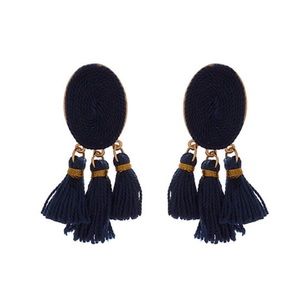 Crown & Ivy Tassel Drop Earrings
